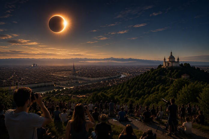 Eclissi solare Torino
